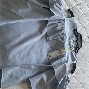 BCBG cold shoulder summer top NWT